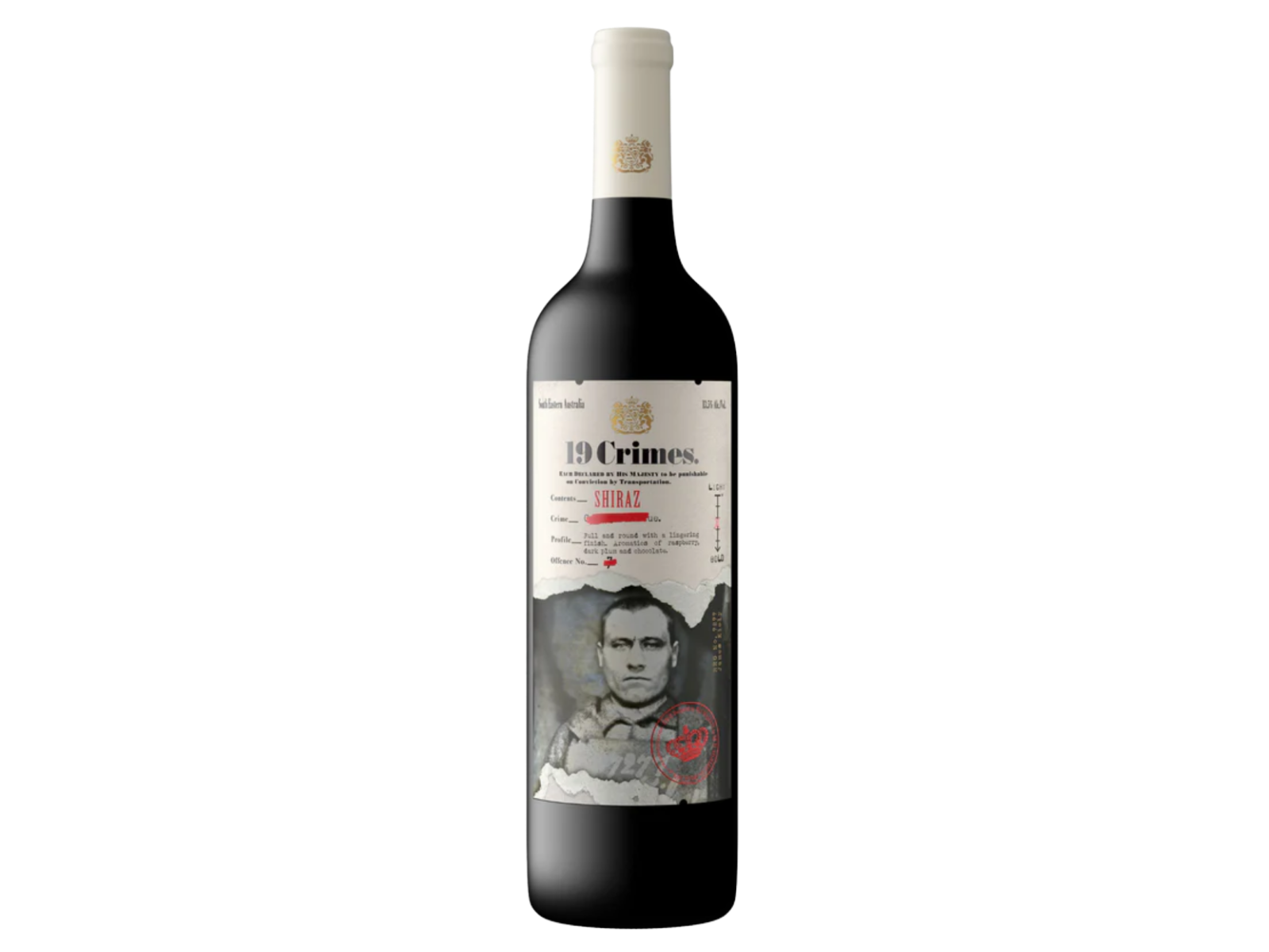 19 Crimes Shiraz headless