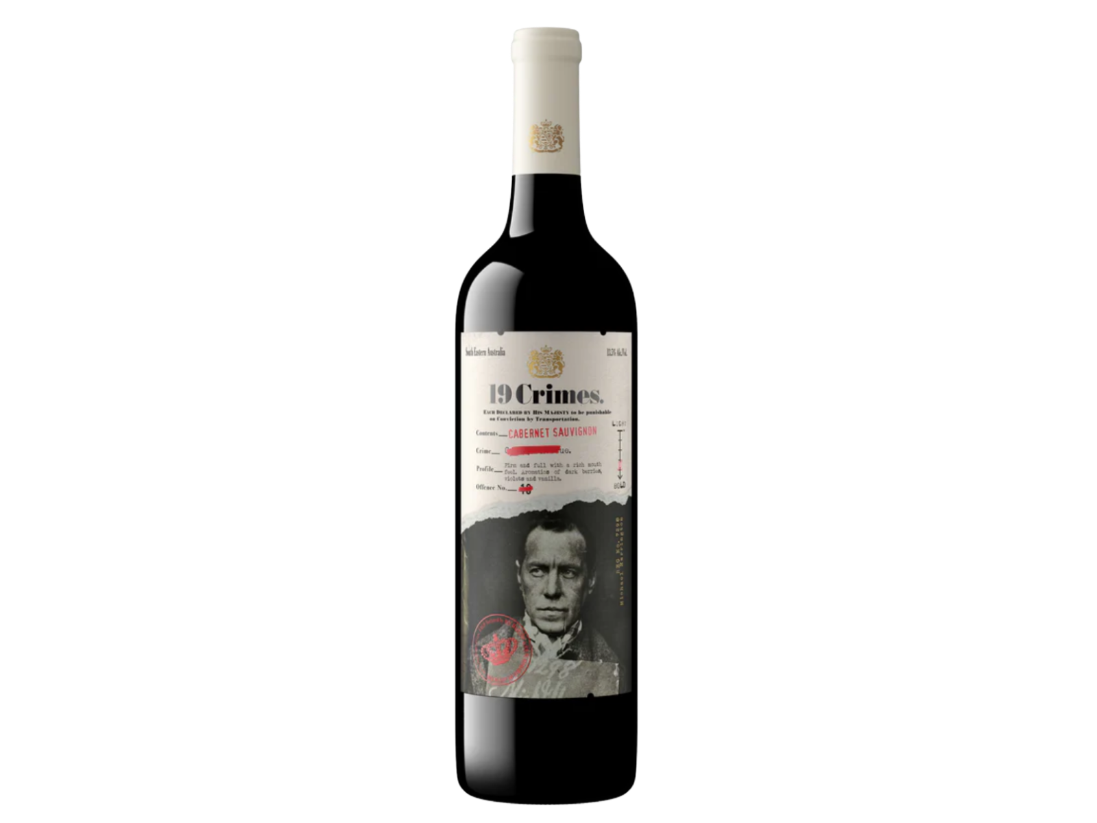 19 Crimes Cabernet Sauvignon Headless