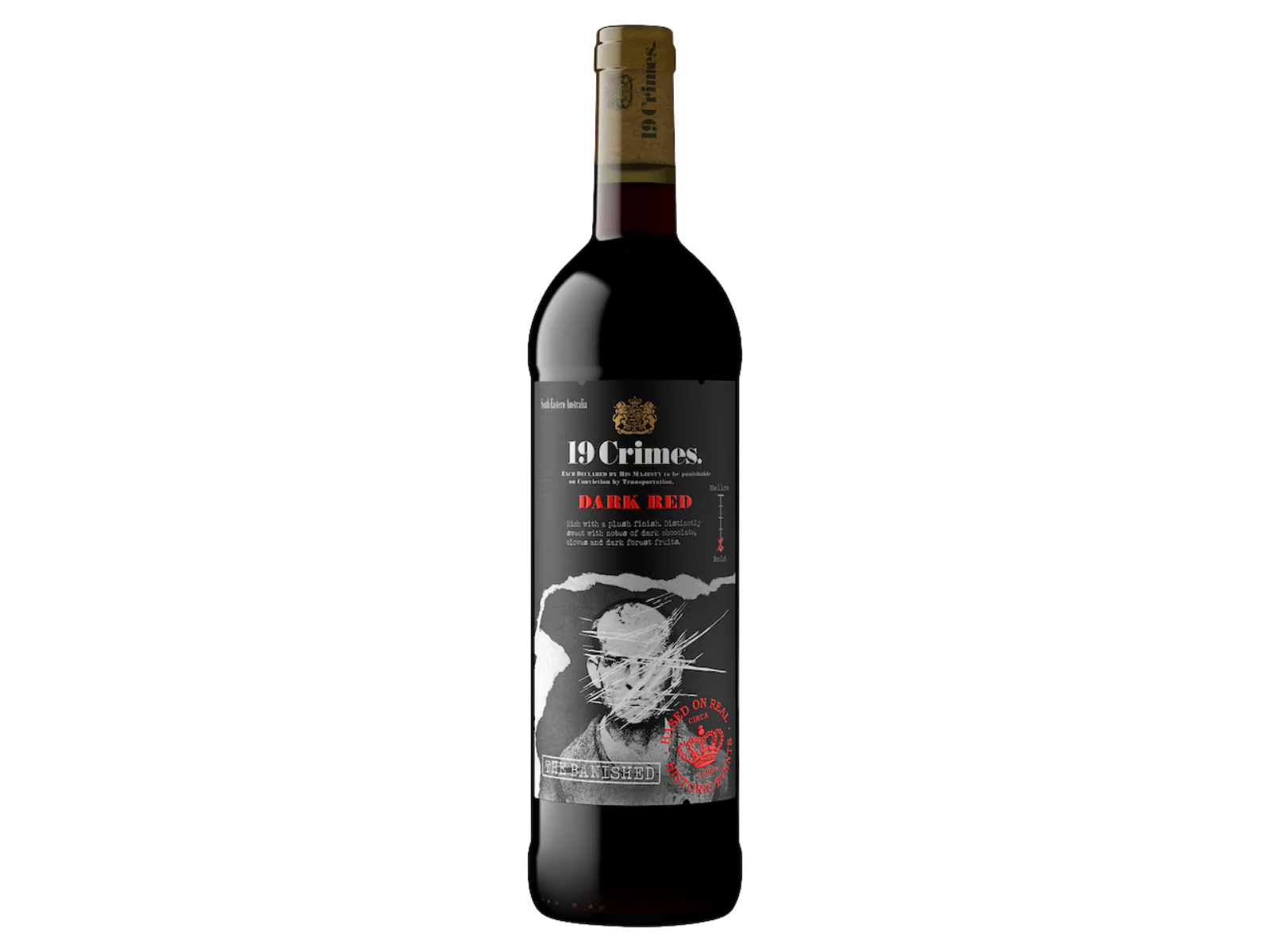 19 Crimes The Banished Dark Red Headless