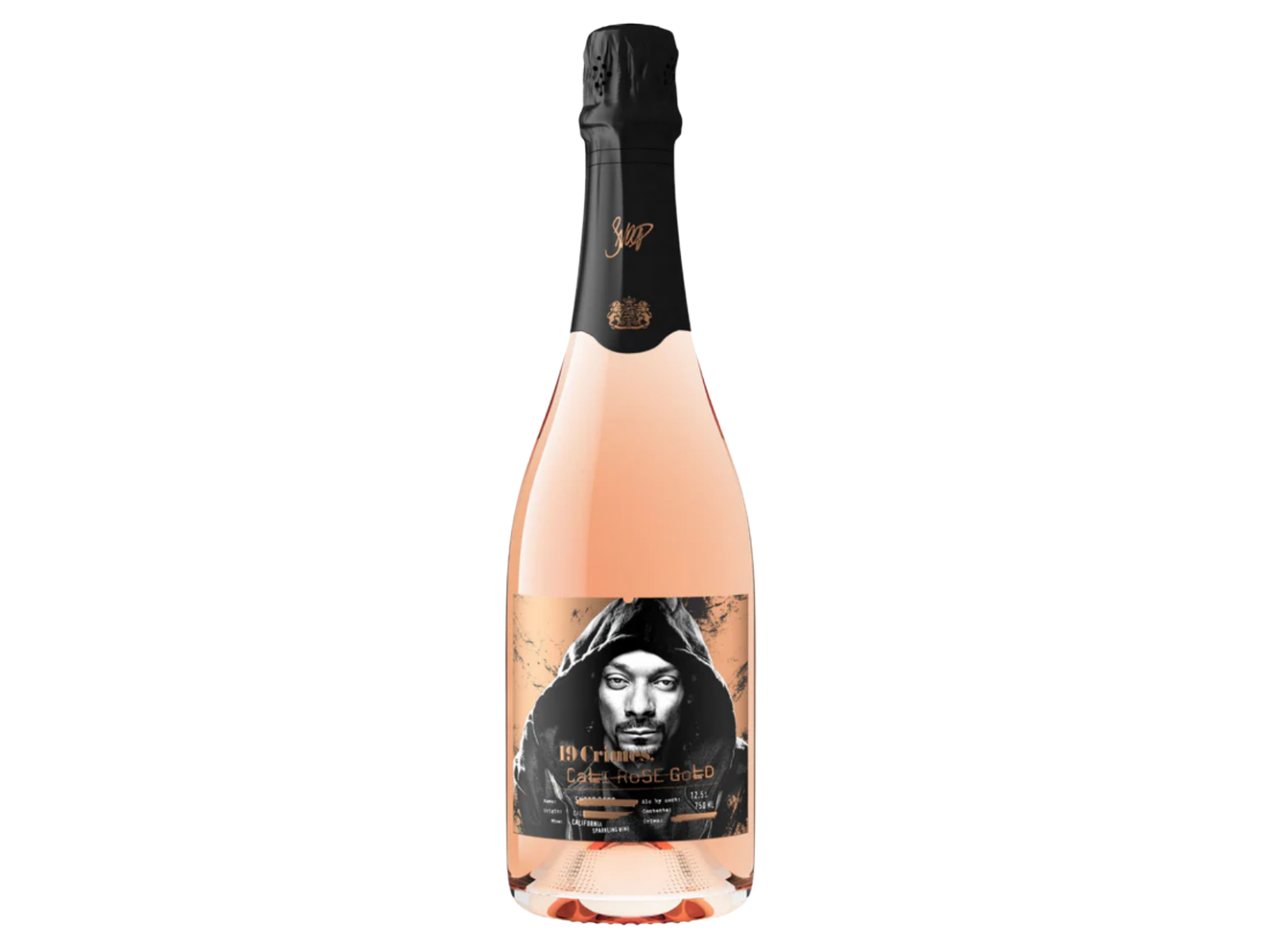 19 Crimes Snoop Dogg Cali Rose Gold - Limited Release headless